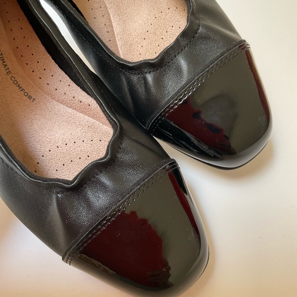 Clark Collection Ortho-resr bunion dress shoes orthopedic low heel loafers pumps - Picture 4 of 8